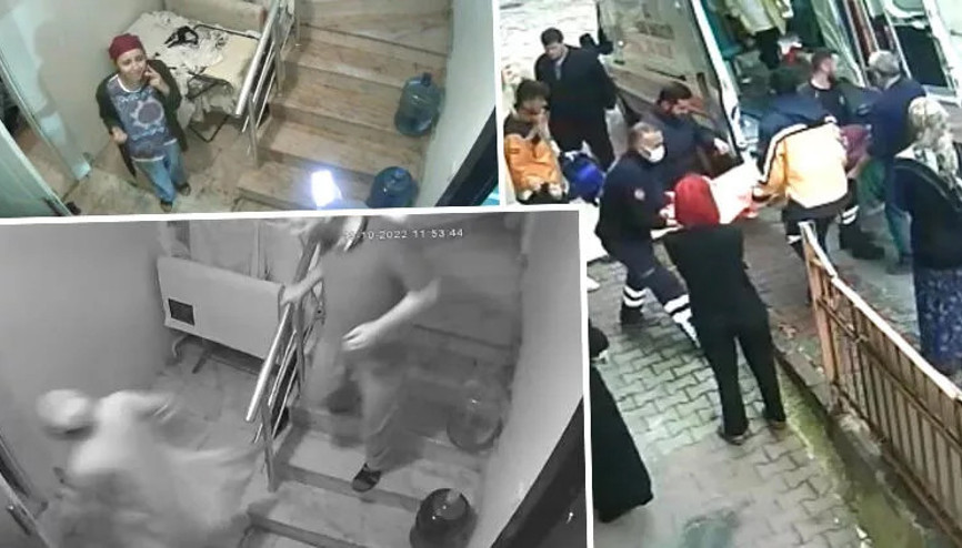 Kağıthane’de yaşlı bir kadın 2. kattaki mutfak penceresinden aşağıya düştü