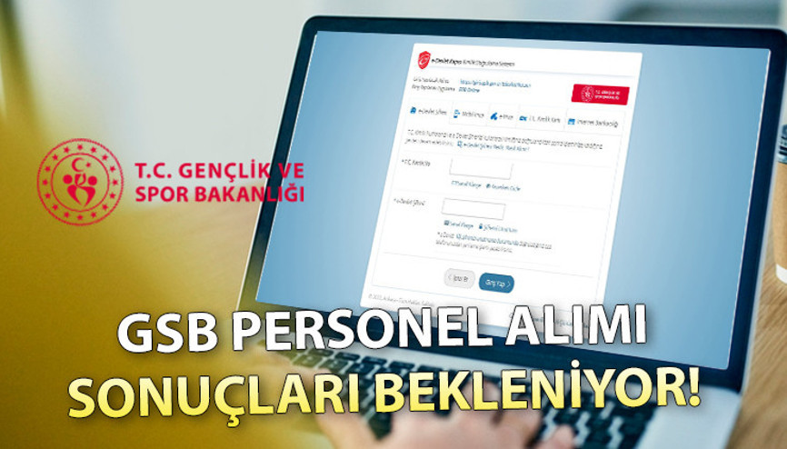 GSB PERSONEL ALIMI SONUÇLARI BEKLENİYOR… Gençlik ve Spor Bakanlığı personel alımı sonuçları açıklandı mı 1.200 yurt yönetim görevlisi sonuç sorgulama