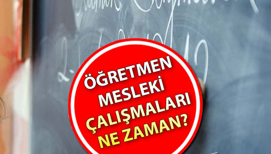 Kasım ayı öğretmen mesleki çalışmaları ne zaman MEB öğretmen seminerleri online mı, nasıl yapılacak