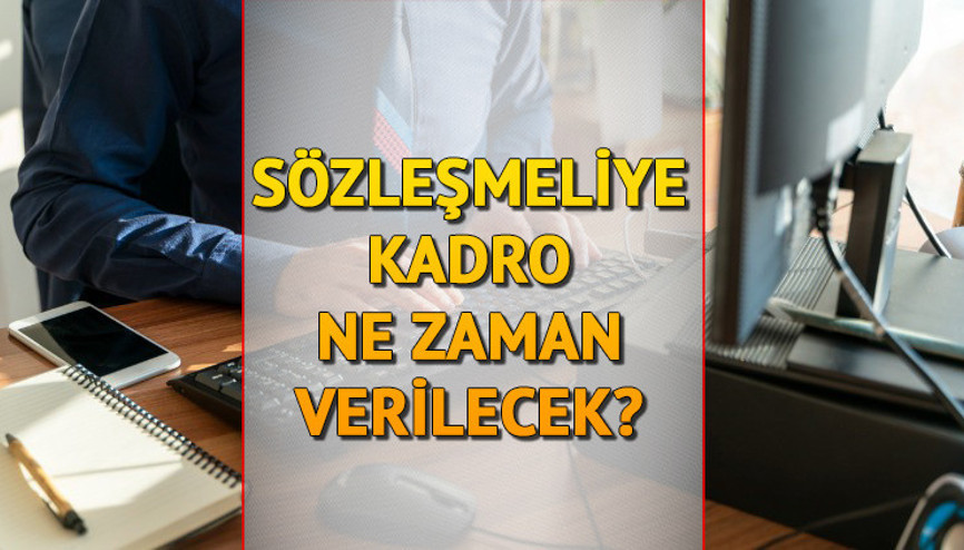 Sözleşmeli personele kadro çıktı mı Sözleşmeli memur ne zaman kadroya geçecek, son durum nedir Bakan Bilgin açıkladı Sözleşmeli personele kadro çıktı mı Sözleşmeli memur ne zaman kadroya geçecek, son durum nedir Bakan Bilgin açıkladı