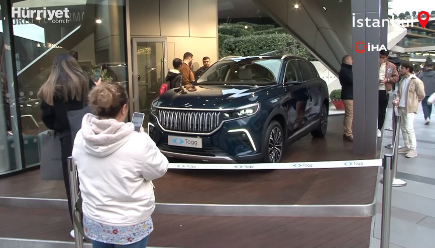 AVM’de sergilenen Togga yoğun ilgi