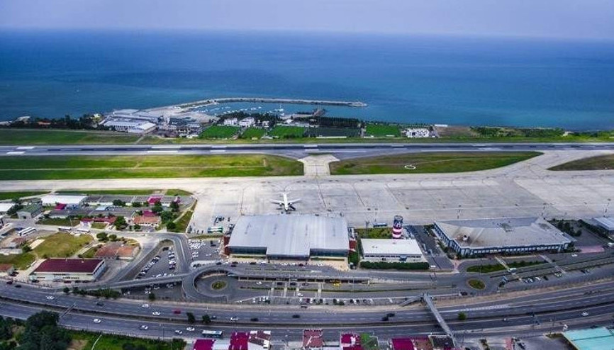 Trabzon Havalimanı’nda yoğun yolcu trafiği