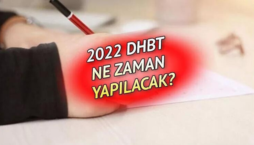 DHBT 2022 sınavı ne zaman yapılacak ÖSYM Din Hizmetleri Alan Bilgisi Testi sınav tarihleri