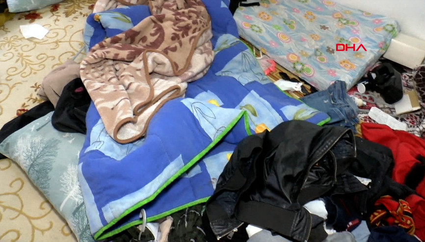 İstiklal Caddesinde terör saldırısı... Küçükçekmecede terörist Ahlam Albashırın yakalandığı ev görüntülendi