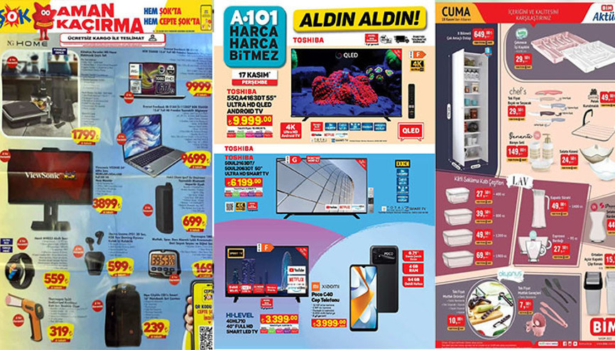 BİM A101 ve ŞOK markette Airfryer- robot süpürge satılıyor mu Bu haftanın aktüel ürün katalogları açıklandı