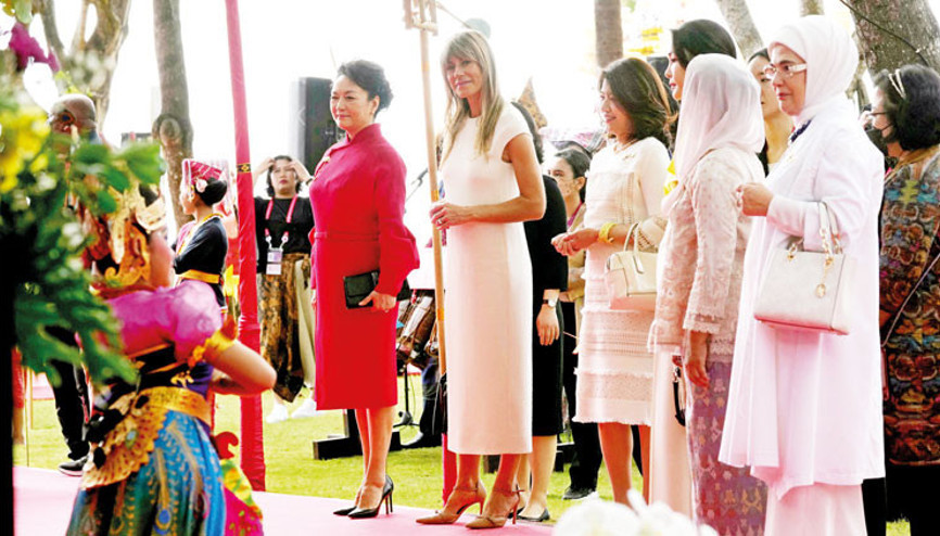 Emine Erdoğan’dan lider eşleriyle su krizine çözüm için işbirliği