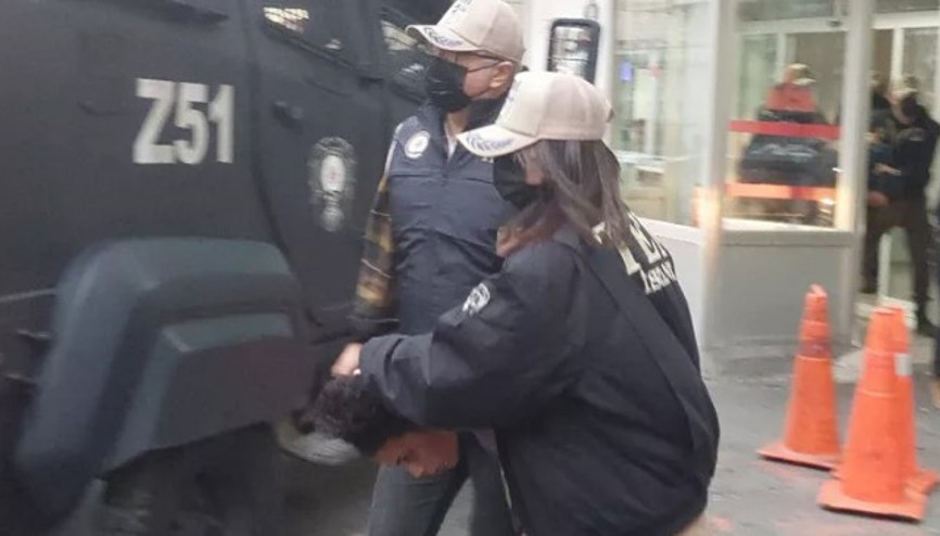 İstiklal Caddesine bombalı saldırı düzenleyen terörist Ahlam Albashır ve bazı şüpheliler, adliyeye sevk edildi