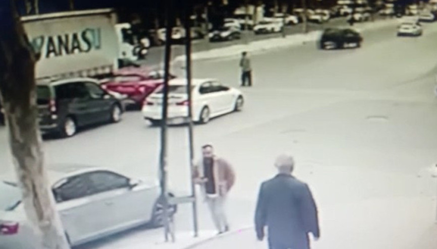 Dehşet anları: Kamyonun altında kalan vatandaş metrelerce sürüklendi