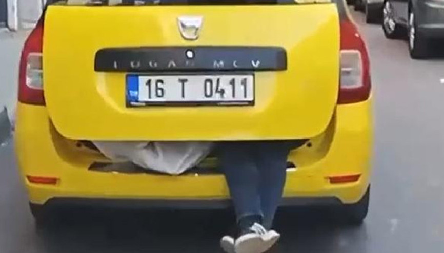 Bursada şaşırtan görüntü: Bagajda yolculuğa para cezası
