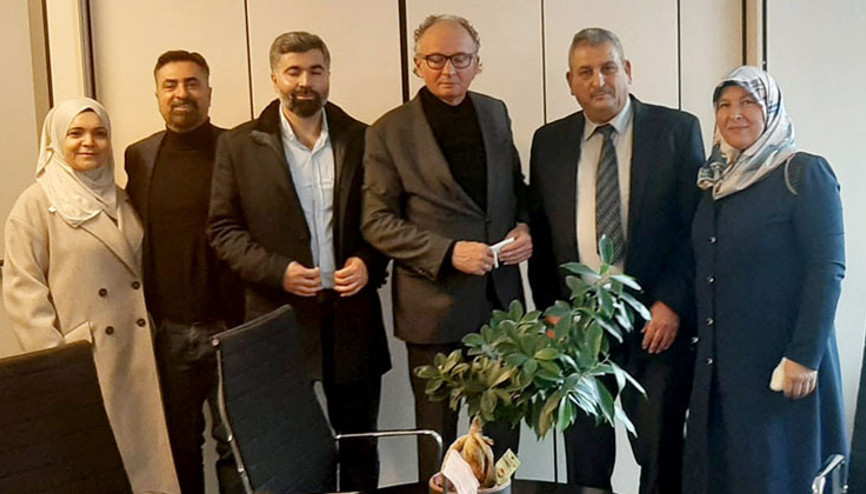 DİTİB heyetinden Başkan Hütten’e ziyaret