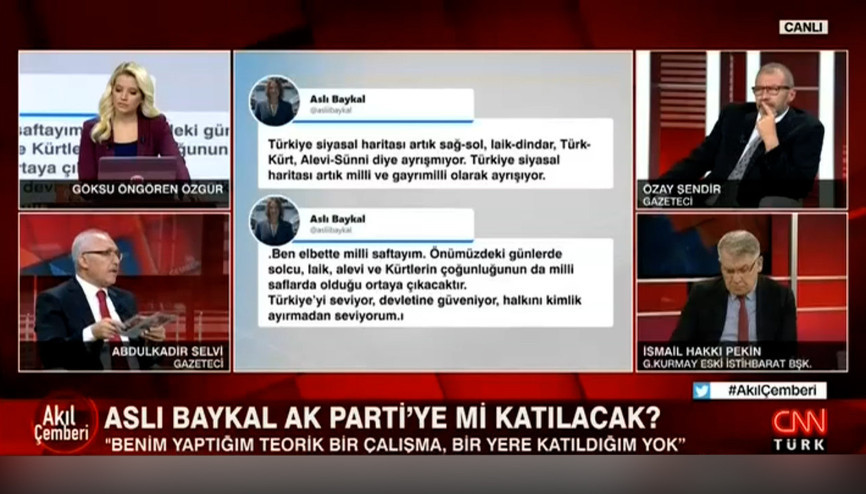 Abdulkadir Selvi, Aslı Baykal ile yaptığı görüşmenin detaylarını anlattı