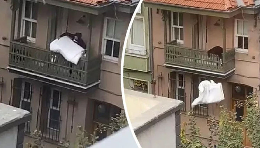 Beyoğlunda hırsızlar kaçtı polis kovaladı O anlar kamerada