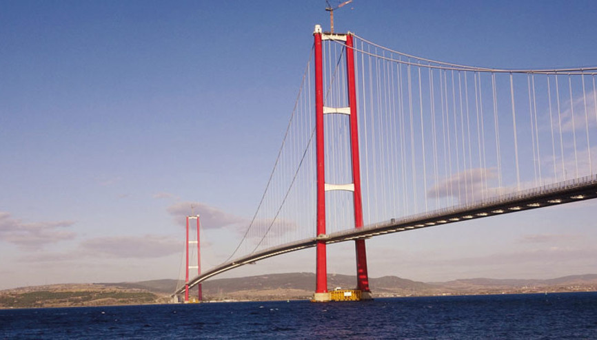 Çanakkale Köprüsü’nde ‘top mermisi’ hazırlığı