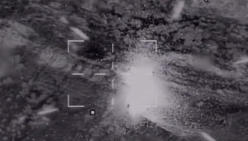 TSK yeni görüntüleri paylaştı: Terör kampları böyle vuruldu