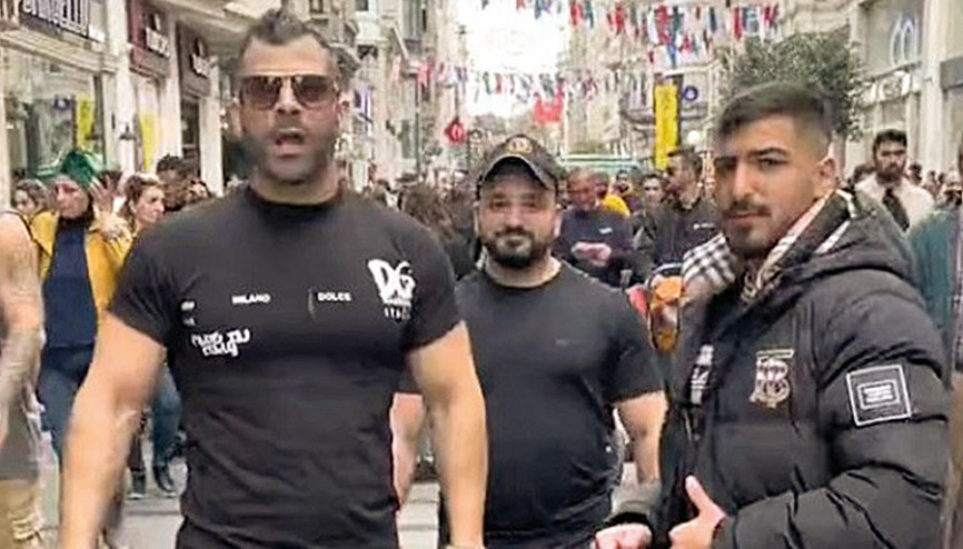 İstiklal patlamasıyla dalga geçildiği öne sürülmüştü... O video patlamadan önce çekilmiş