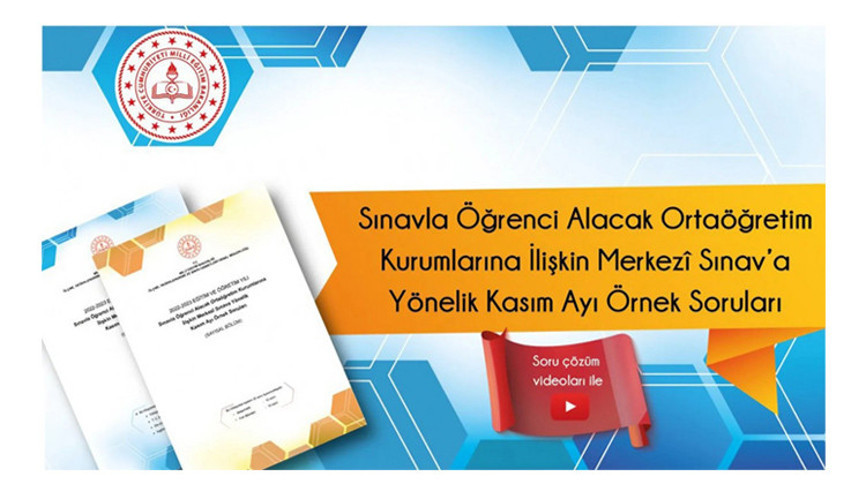 LGS örnek soruları ilk kez videolu çözümleriyle yayında