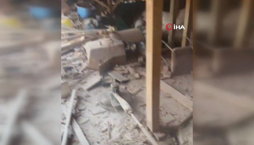 Karkamışta roketli saldırıda hayatını kaybeden 5 yaşındaki Hasan Karataşın bulunduğu bina görüntülendi