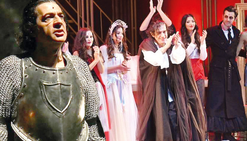 Okan Bayülgen kızı ile aynı sahnede