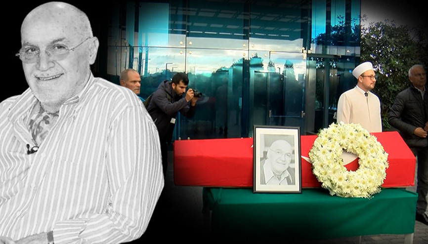 Hıncal Uluç için gazete önünde tören