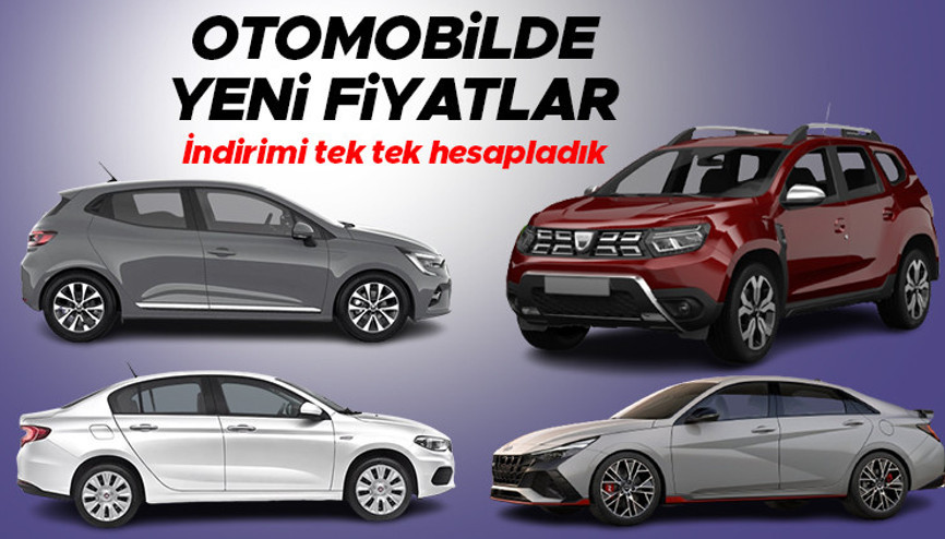 Son dakika... İşte ÖTV matrahı düzenlemesi sonrası yeni otomobil fiyatları İndirimi tek tek hesapladık... Araba fiyatları düştü mü