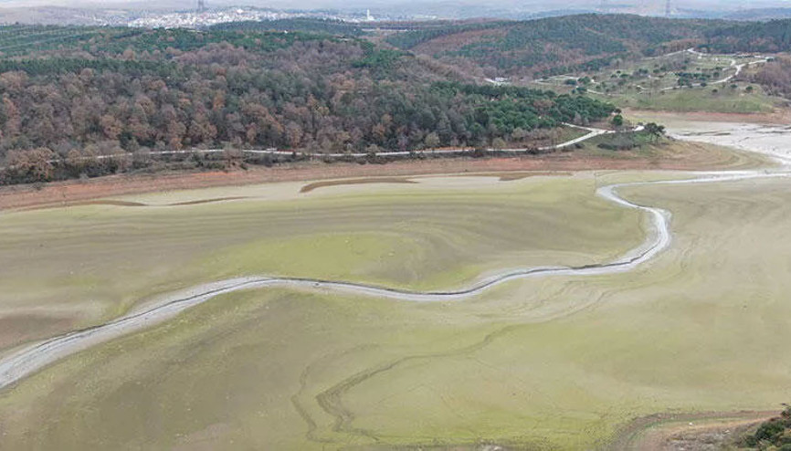 İstanbuldaki barajlarda son bir yılın en düşük doluluk oranı