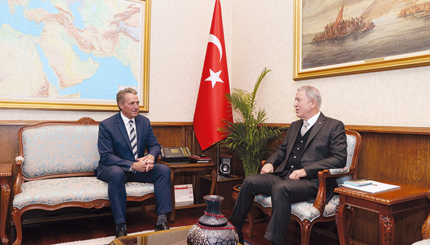 ABD Elçisi’nden Akar’a ziyaret