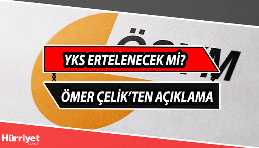YKS ERTELENDİ Mİ, üniversite sınavı ne zaman yapılacak 2023 YKS tarihi için kritik toplantı... Ömer Çelikten açıklama YKS ERTELENDİ Mİ, üniversite sınavı ne zaman yapılacak 2023 YKS tarihi için kritik toplantı... Ömer Çelikten açıklama
