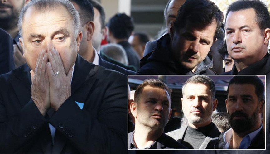 Fatih Terimin annesi Nuriye Terim son yolculuğuna uğurlandı