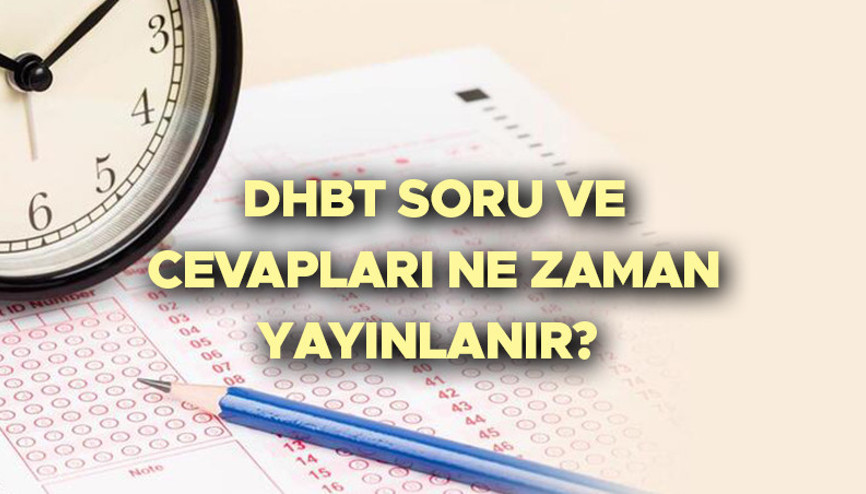 KPSS DHBT SORU VE CEVAPLARI: ÖSYM, 2022 DHBT (Din Hizmetleri Alan Bilgisi) soru ve cevap anahtarı yayınlandı
