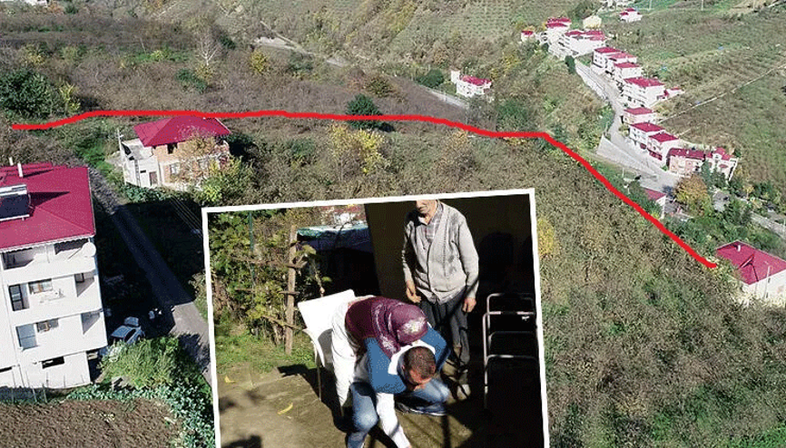 Trabzonda arazi anlaşmazlığı çilesi