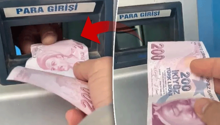 Bozulan su yükleme otomatına insan eli çözümü