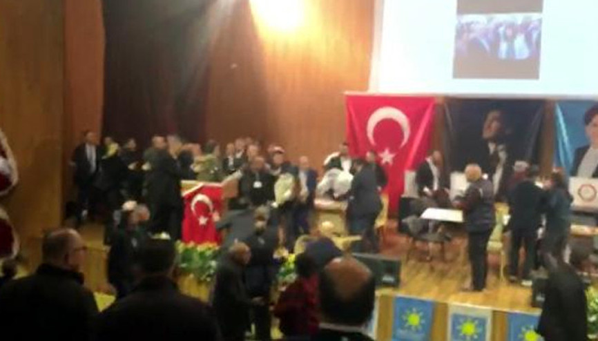 İYİ Partide ilçe kongresindeki kavgaya disiplin soruşturması