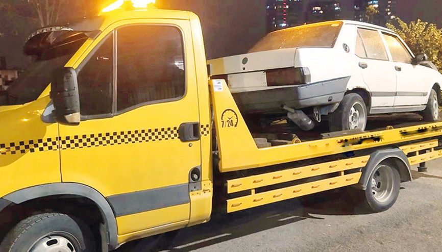 Çekicili hırsız serbest 56 suç kaydı var...