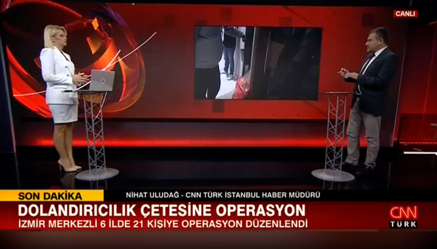 İzmir merkezli 6 ilde dolandırıcılık çetesine operasyon