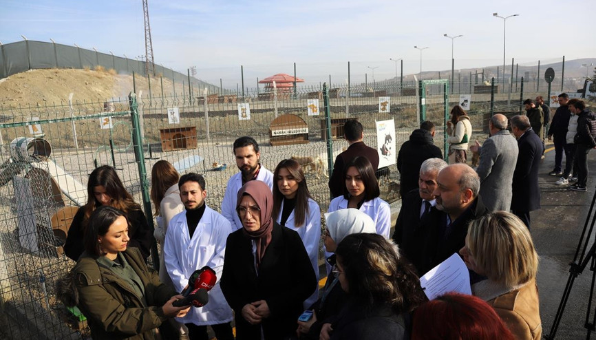 Tartışmalı barınak basına açıldı