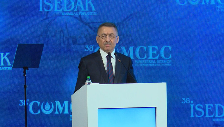 Oktay, İSEDAK 38. Bakanlar Toplantısında konuştu