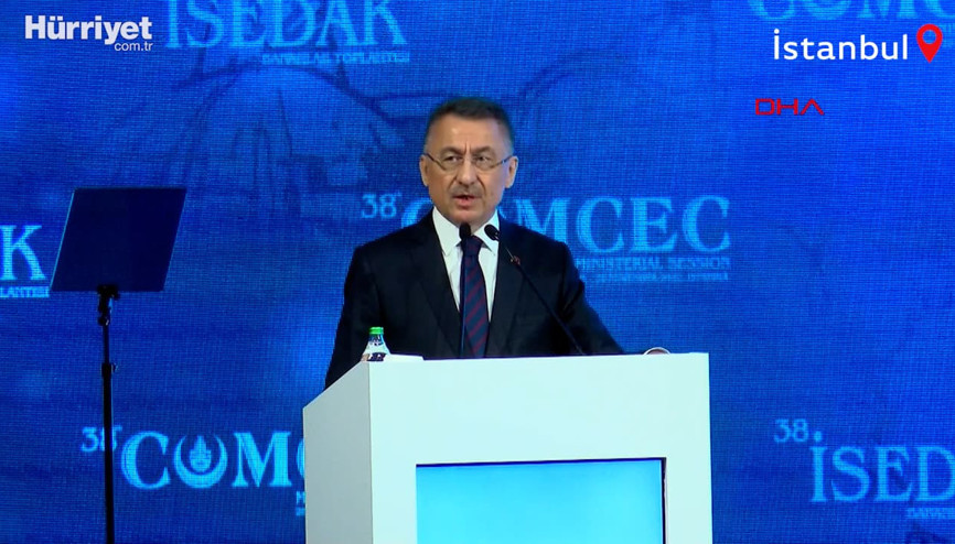 Oktay, İSEDAK 38. Bakanlar Toplantısında konuştu