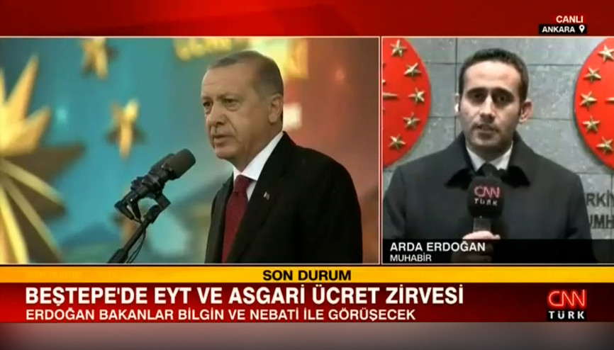 Cumhurbaşkanı Erdoğan, Bakan Nebati ve Bilginle görüşüyor