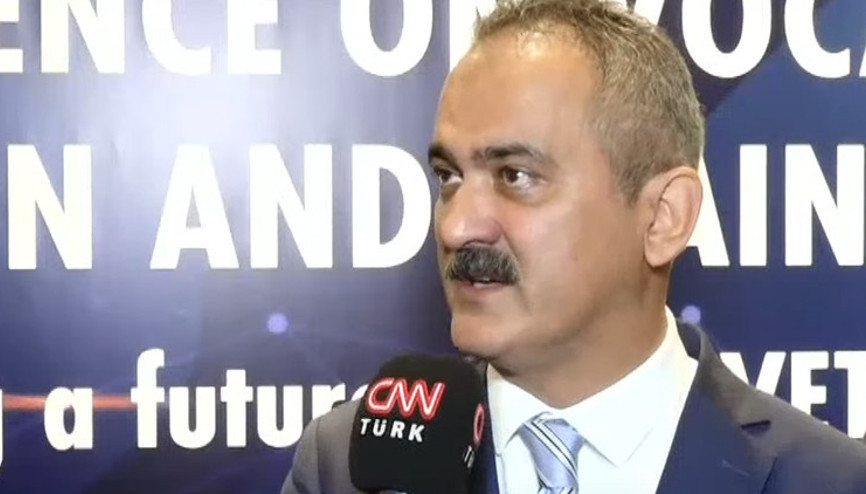 Milli Eğitim Bakanı Özerden CNN TÜRKe özel açıklamalarda bulundu