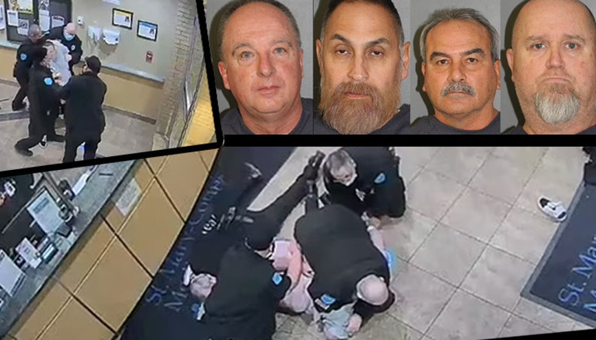 ABDde 2. George Floyd vakası Hastane güvenliği ölüme sürükledi... ABDde 2. George Floyd vakası Hastane güvenliği ölüme sürükledi...