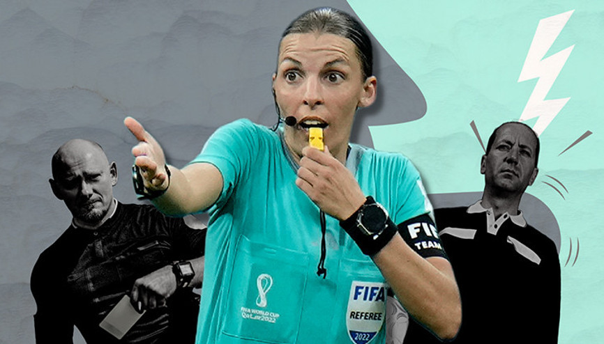 En zor maç ona denk geldi Dünya Kupası yöneten ilk kadın Stéphanie Frappartın hikayesi...