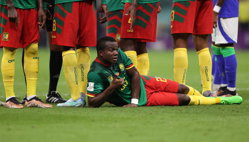 Kamerun - Brezilya maçından fotoğraflar