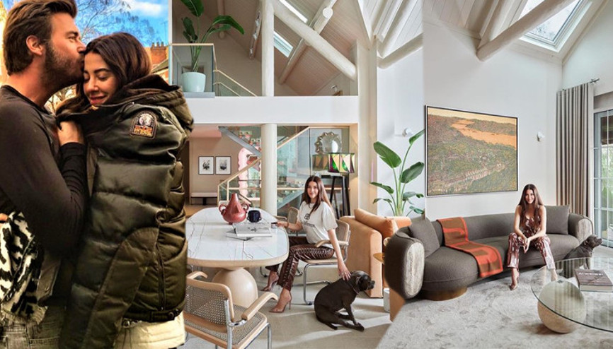 Kıvanç Tatlıtuğ eşi Başak Dizer ve Kurt Efe bu evde yaşıyor