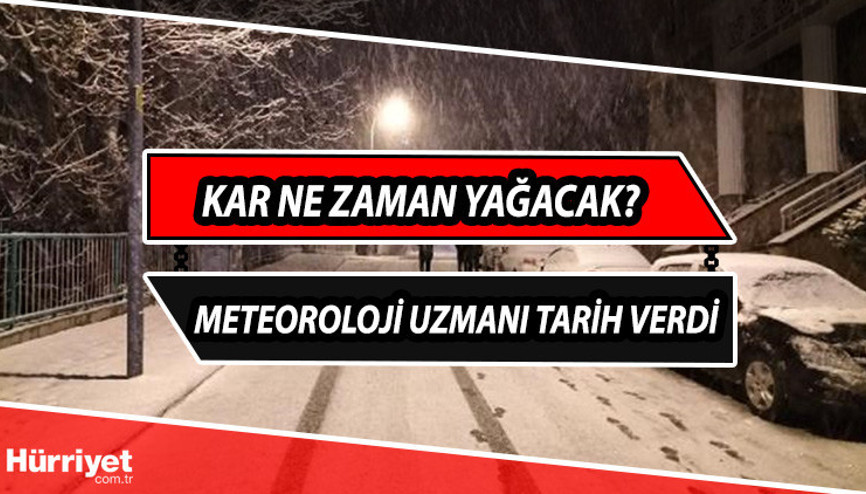 UZMAN İSİM AÇIKLADI: Kar ne zaman yağacak İstanbul ve diğer iller için kar yağışı tahmini