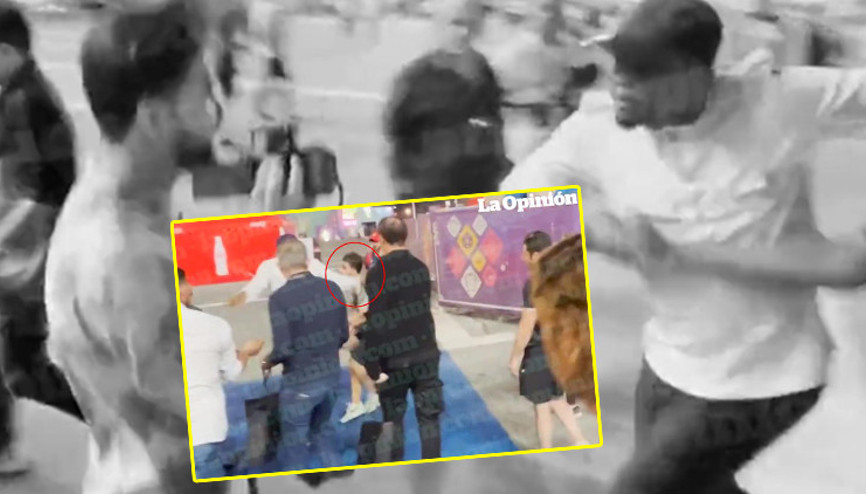 Katarda büyük skandal Samuel Etoo çılgına döndü... Suratına acımasızca tekme attı...