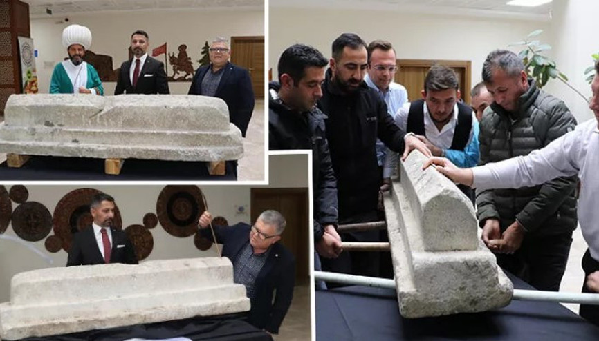 Eskişehirde bulunan 738 yıllık mermer sanduka, Nasreddin Hocaya ait çıktı Eskişehirde bulunan 738 yıllık mermer sanduka, Nasreddin Hocaya ait çıktı
