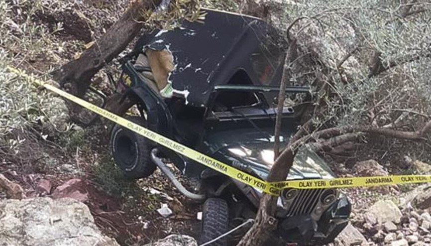 Kazadan kurtuldu kaya altında kaldı