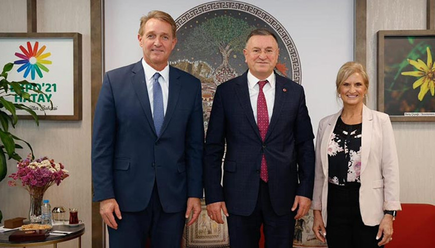 ABD’li Büyükelçi Flake, Hatay’da ABD’li Büyükelçi Flake, Hatay’da