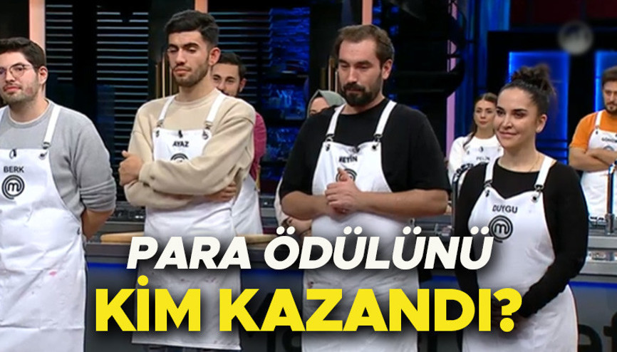 MASTERCHEF KİM KAZANDI MasterChefte ödül oyununu kim aldı 50 bin TLyi kazanan isim şaşırttı İşte 7 Aralık eski yarışmacılar düellosunda MasterChef birincisi olan isim
