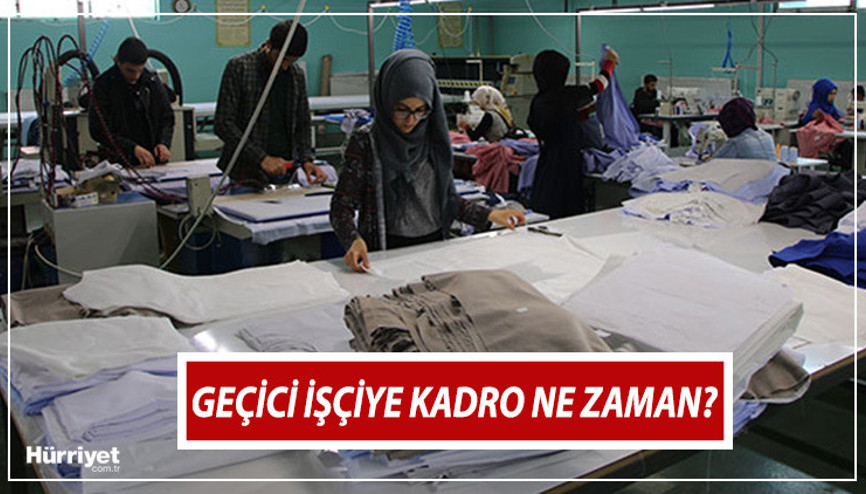 GEÇİCİ İŞÇİYE KADRO NE ZAMAN ÇIKACAK 2022 Bakan Bilgin geçici işçi düzenlemesinde tarih verdi: Bu sorunu çözüyoruz